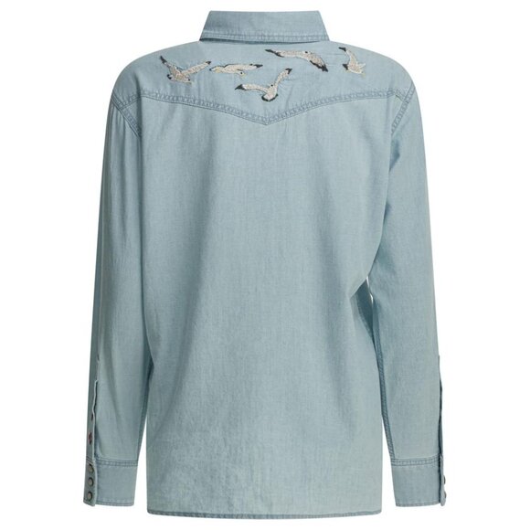 Filson Embroidered Western Casual Shirt Tag Size L Women - Picture 2 of 4